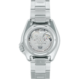Seiko 5 Sports Double Hurricane Retro Orange Dial Silver Steel Strap Watch For Men - SRPK11K1 Authentic Buy Shop Now