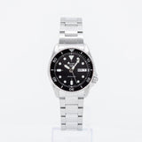 Seiko 5 Sports SKX Automatic Black Dial Silver Steel Strap Watch For Men - SRPK29K1 Authentic Buy Shop Now