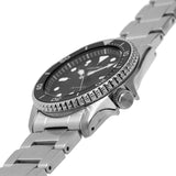Seiko 5 Sports SKX Automatic Black Dial Silver Steel Strap Watch For Men - SRPK29K1 Authentic Buy Shop Now