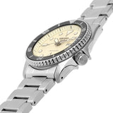 Seiko 5 Sports SKX Automatic Cream Dial Silver Steel Strap Watch For Men - SRPK31K1 Authentic Buy Shop Now