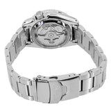 Seiko 5 Sports SKX Midi Automatic Teal Dial Silver Steel Strap Watch For Men - SRPK33K1 Authentic Buy Shop Now