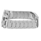 Seiko 5 Sports Checker Flag Special Edition Black Dial Silver Steel Strap Watch For Men - SRPK67K1 Authentic Buy Shop Now