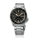 Seiko 5 Sport Automatic SKX Series Black Dial Silver Steel Strap Watch for Men - SRPK99K1 Authentic Buy Shop Now