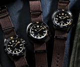 Seiko Prospex Black Series 1965 Limited Edition Black Dial Brown NATO Strap Watch For Men - SPB253J1 Authentic Buy Shop Now