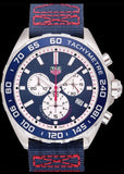 Tag Heuer Formula 1 Redbull Edition Chronograph Blue Dial Blue NATO Strap Watch for Men - CAZ1018.FC8213 Authentic Buy Shop Now