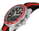 Tag Heuer Formula 1 McLaren Limited Edition Chronograph Black Dial Two Tone NATO Strap Watch for Men - CAZ1112.FC8188 Authentic Buy Shop Now