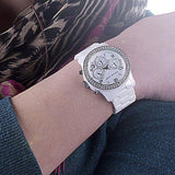Michael Kors Runway White Dial White Steel Strap Watch for Women - MK5188 Authentic Buy Shop Now