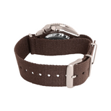 Seiko 5 Sport Automatic Brown Dial Brown Nylon Strap Watch For Men - SRPD85K1 Authentic Buy Shop Now