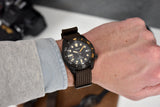 Seiko Prospex Black Series 1965 Limited Edition Black Dial Brown NATO Strap Watch For Men - SPB253J1 Authentic Buy Shop Now