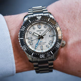 Seiko Prospex Sea Arctic Ocean GMT Limited Edition Silver Dial Silver Steel Strap Watch For Men - SPB439J1 Authentic Buy Shop Now