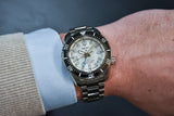 Seiko Prospex Sea Arctic Ocean GMT Limited Edition Silver Dial Silver Steel Strap Watch For Men - SPB439J1 Authentic Buy Shop Now