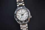 Seiko Prospex Sea Arctic Ocean GMT Limited Edition Silver Dial Silver Steel Strap Watch For Men - SPB439J1 Authentic Buy Shop Now
