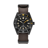 Seiko Prospex Black Series 1965 Limited Edition Black Dial Brown NATO Strap Watch For Men - SPB253J1 Authentic Buy Shop Now