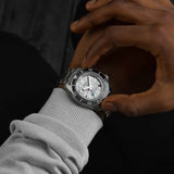 Seiko Prospex Sea Arctic Ocean GMT Limited Edition Silver Dial Silver Steel Strap Watch For Men - SPB439J1 Authentic Buy Shop Now