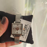 Coach Cass White Dial Silver Mesh Bracelet Watch for Women - 14503697 Authentic Buy Shop Now