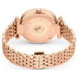 Swarovski Crystalline Wonder Silver Dial Rose Gold Steel Strap Watch for Women - 5656911 Authentic Buy Shop Now