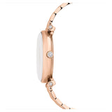 Swarovski Crystalline Wonder Silver Dial Rose Gold Steel Strap Watch for Women - 5656911 Authentic Buy Shop Now