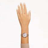 Swarovski Crystalline Wonder Silver Dial Rose Gold Steel Strap Watch for Women - 5656911 Authentic Buy Shop Now