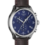 Tissot Chrono XL Classic Blue Dial Brown Leather Strap Watch For Men - T116.617.16.047.00 Authentic Buy Shop Now
