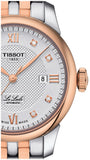 Tissot T Classic Le Locle Automatic Lady Silver Dial Two Tone Steel Strap Watch For Women - T006.207.22.036.00 Authentic Buy Shop Now