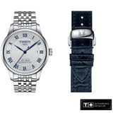 Tissot Le Locle Powermatic 80 Silver Dial Silver Steel Strap Watch for Men - T006.407.11.033.03 Authentic Buy Shop Now