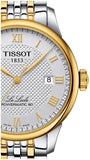 Tissot Le Locle Powermatic 80 Silver Dial Two Tone Steel Strap Watch For Men - T006.407.22.033.01 Authentic Buy Shop Now