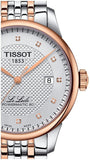 Tissot Le Locle Powermatic 80 Silver Dial Two Tone Steel Strap Watch For Men - T006.407.22.036.01 Authentic Buy Shop Now