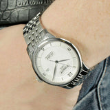 Tissot Le Locle Automatic Cosc White Dial Silver Steel Strap Watch For Men - T006.408.11.037.00 Authentic Buy Shop Now