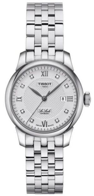 Tissot Le Locle Automatic Lady Silver Dial Silver Steel Strap Watch For Women - T006.207.11.036.00 Authentic Buy Shop Now