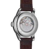 Tissot T Classic Le Locle Automatic Silver Dial Brown Leather Strap Watch For Women - T006.207.16.038.00 Authentic Buy Shop Now
