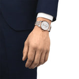 Tissot Le Locle Powermatic 80 Silver Dial Two Tone Steel Strap Watch For Men - T006.407.22.036.01 Authentic Buy Shop Now