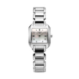 Tissot T Wave Diamonds Mother of Pearl Dial Silver Steel Strap Watch for Women - T02.1.285.74 Authentic Buy Shop Now
