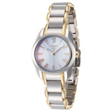 Tissot T Wave Mother of Pearl Dial Two Tone Steel Strap Watch for Women - T023.210.22.117.00 Authentic Buy Shop Now
