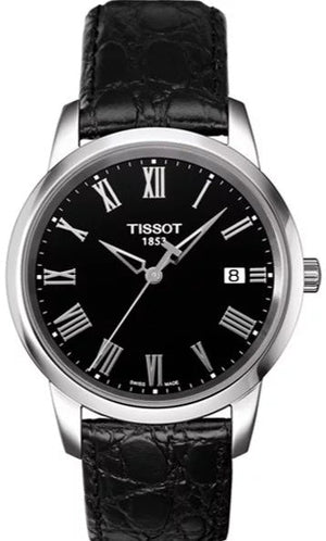 Tissot Classic Dream Black Dial Black Leather Strap Watch for Men - T033.410.16.053.01 Authentic Buy Shop Now