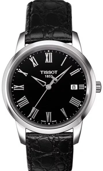 Tissot Classic Dream Black Dial Black Leather Strap Watch for Men - T033.410.16.053.01 Authentic Buy Shop Now