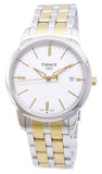 Tissot T Classic Dream White Dial Two Tone Steel Strap Watch for Men - T033.410.22.011.01 Authentic Buy Shop Now