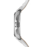 Tissot Couturier Lady Silver Dial White Leather Strap Watch For Women - T035.210.16.011.00 Authentic Buy Shop Now