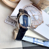 Tissot Couturier Lady Blue Dial Blue Leather Strap Watch for Women - T035.210.16.041.00 Authentic Buy Shop Now