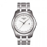 Tissot T Trend Couturier Chronograph White Dial Silver Steel Strap Watch For Men - T035.410.11.031.00 Authentic Buy Shop Now