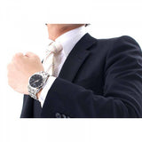 Tissot T Trend Couturier Chronograph Black Dial Silver Steel Strap Watch For Men - T035.410.11.051.00 Authentic Buy Shop Now