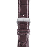 Tissot Couturier Chronograph White Dial Brown Leather Strap Watch For Men - T035.617.16.031.00 Authentic Buy Shop Now