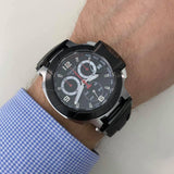 Tissot T Race Chronograph Black Dial Black Rubber Strap Watch for Men - T048.417.27.057.00 Authentic Buy Shop Now