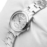 Tissot T Classic PR100 Silver Dial Silver Steel Strap Watch For Women - T049.210.11.032.00 Authentic Buy Shop Now