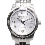 Tissot T Classic PR100 Silver Dial Silver Steel Strap Watch For Women - T049.210.11.032.00 Authentic Buy Shop Now