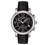 Tissot Dressport Chronograph Black Dial Black Leather Strap Watch for Women - T050.217.17.057.00 Authentic Buy Shop Now
