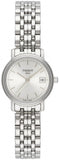 Tissot T Classic Desire White Dial Silver Steel Strap Watch for Women - T52.1.281.31 Authentic Buy Shop Now