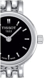 Tissot T Lady Lovely Black Dial Silver Steel Strap Watch For Women - T058.009.11.051.00 Authentic Buy Shop Now