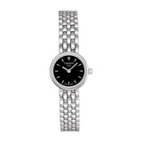 Tissot T Lady Lovely Black Dial Silver Steel Strap Watch For Women - T058.009.11.051.00 Authentic Buy Shop Now