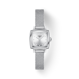 Tissot Lovely Square Silver Dial Silver Mesh Bracelet Watch For Women - T058.109.11.036.00 Authentic Buy Shop Now