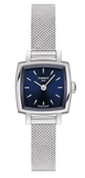 Tissot Lovely Square Blue Dial Silver Mesh Bracelet Watch For Women - T058.109.11.041.00 Authentic Buy Shop Now